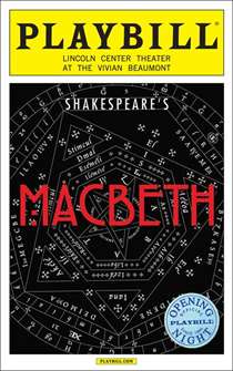 Macbeth Limited Edition Official Opening Night Playbill starring Ethan Hawke (2013) 